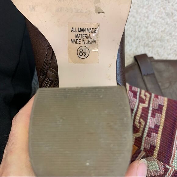 SODA brown knee high boots size 8.5 - Picture 8 of 10